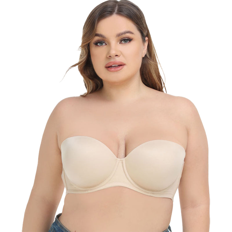 BETTYBRA®Pure Comfort Wireless Strapless Bra👉Last day👉BUY 1 GET 2 FREE -  GRAY - Betty Bra