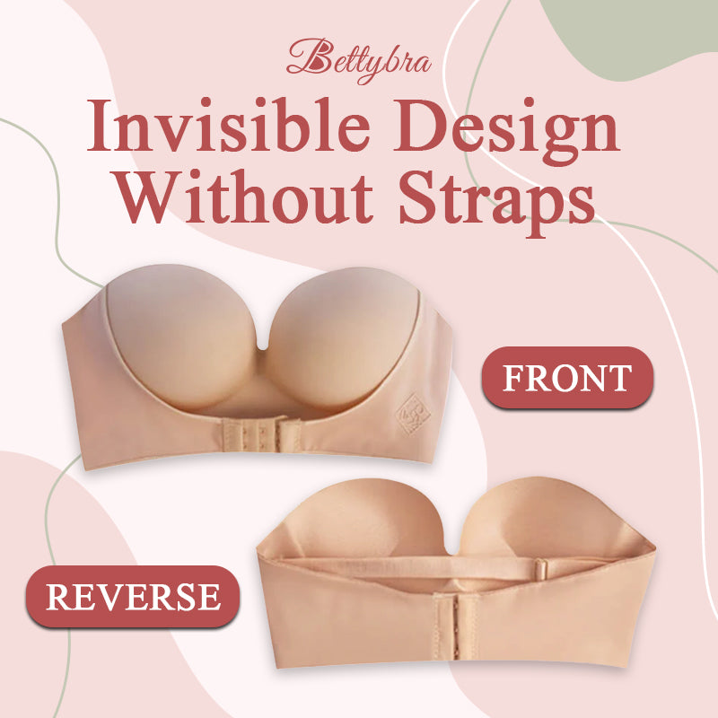 Women's Strapless Push-up Bra With Anti-slip Design And Seamless Cups, For  Enhancing Small Breasts, Prevent Sagging And Prevent Exposure Underwear