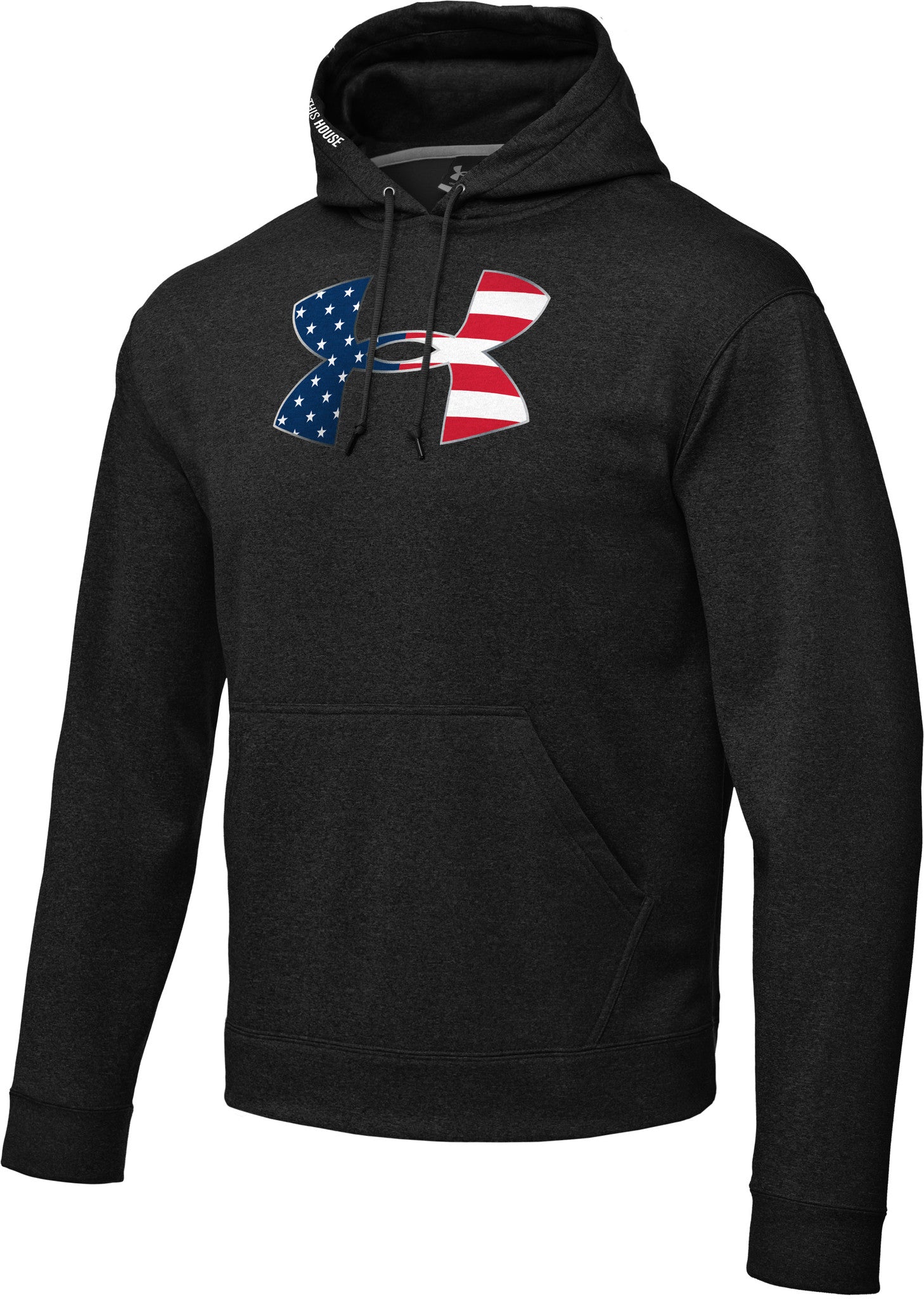 under armour red white and blue hoodie