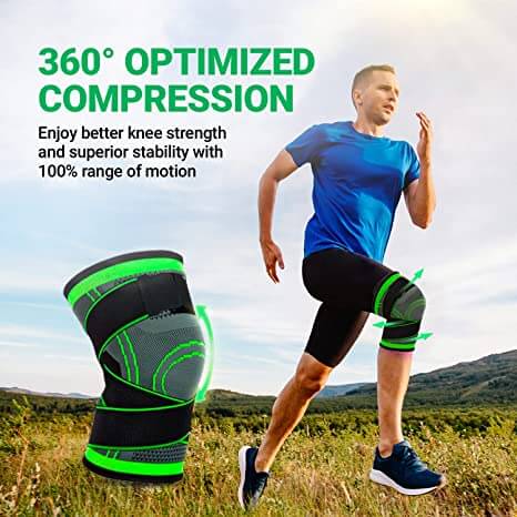 OrthoWare Premium New Knee Compression Sleeve