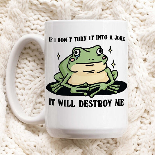 Kill Em With Kindness' Frog Mug – Kinder Planet Company