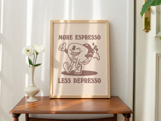 More Espresso Less Depresso Depression Coffee Funny Humor Ceramic Coffee  Mug, Novelty Gift Mugs for …See more More Espresso Less Depresso Depression