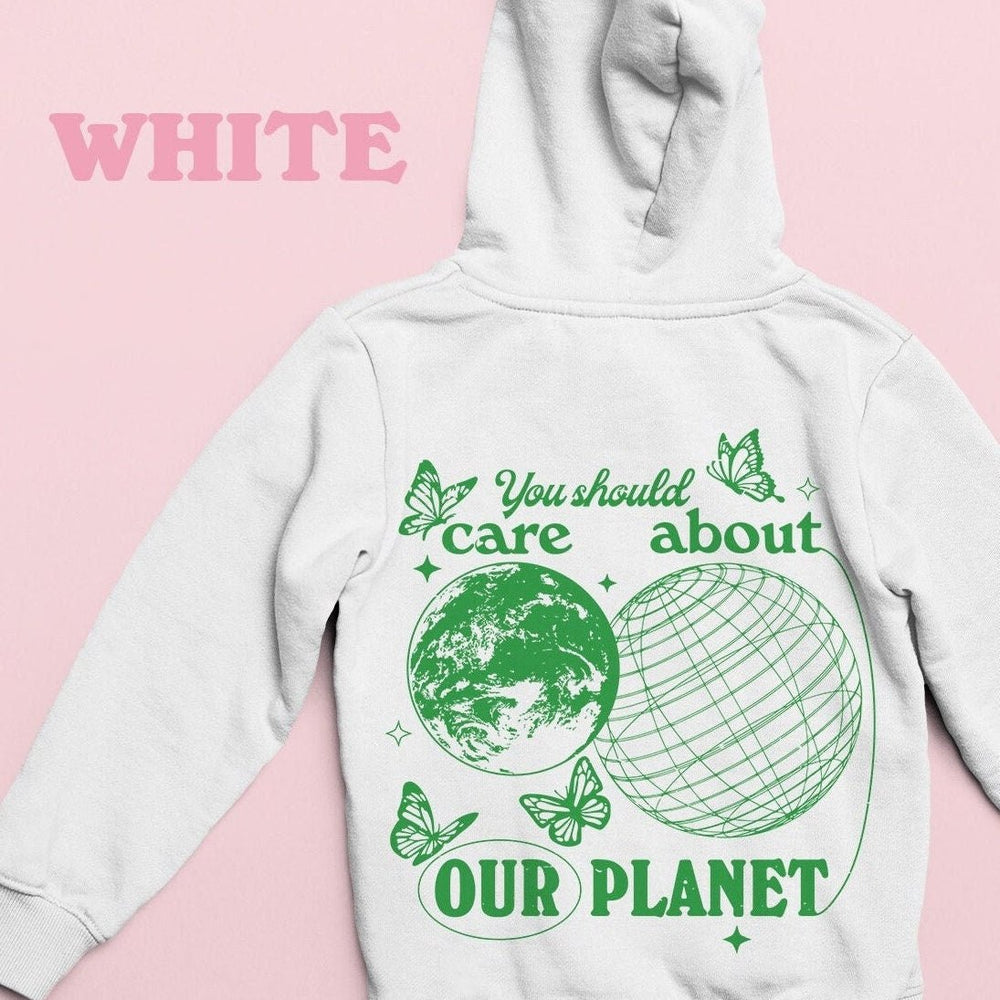 Love Your Planet - Pink Hoodie – Future Moves