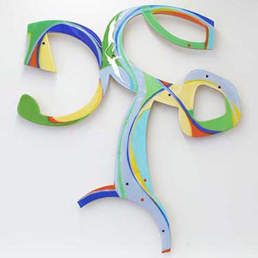 Contemporary wall sculpture for sale by Kirsty Black Studio