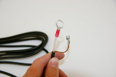 How to ground coaxial cable