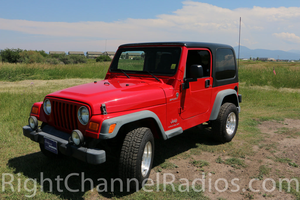 1955-2006 YJ, TJ Jeep CB Radio Kit | Right Channel Radios