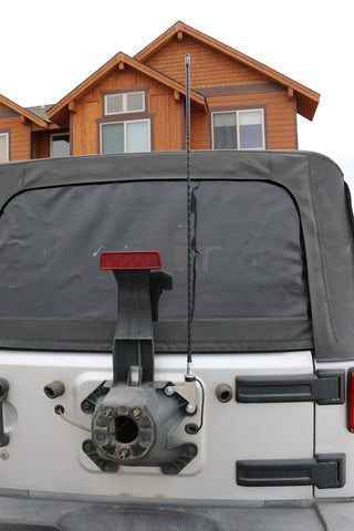 mopar complete cb radio and antenna kit for jeep wrangler