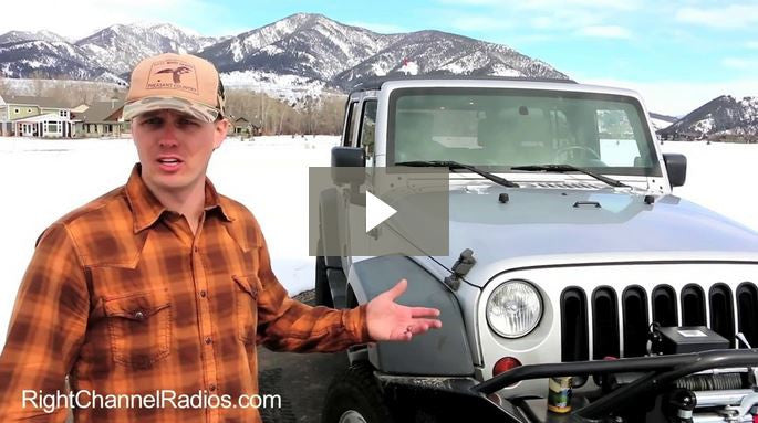 JK Jeep CB Radio Kit | Right Channel Radios