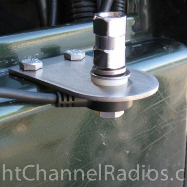 Jeep Wrangler CB Antenna Hood Mount | Right Channel Radios