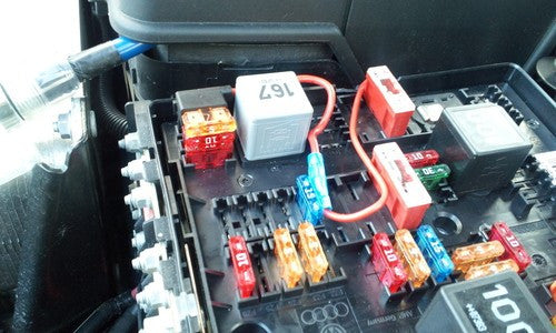 Fuse Tap for CB Installation | Right Channel Radios chevy wiring connectors 