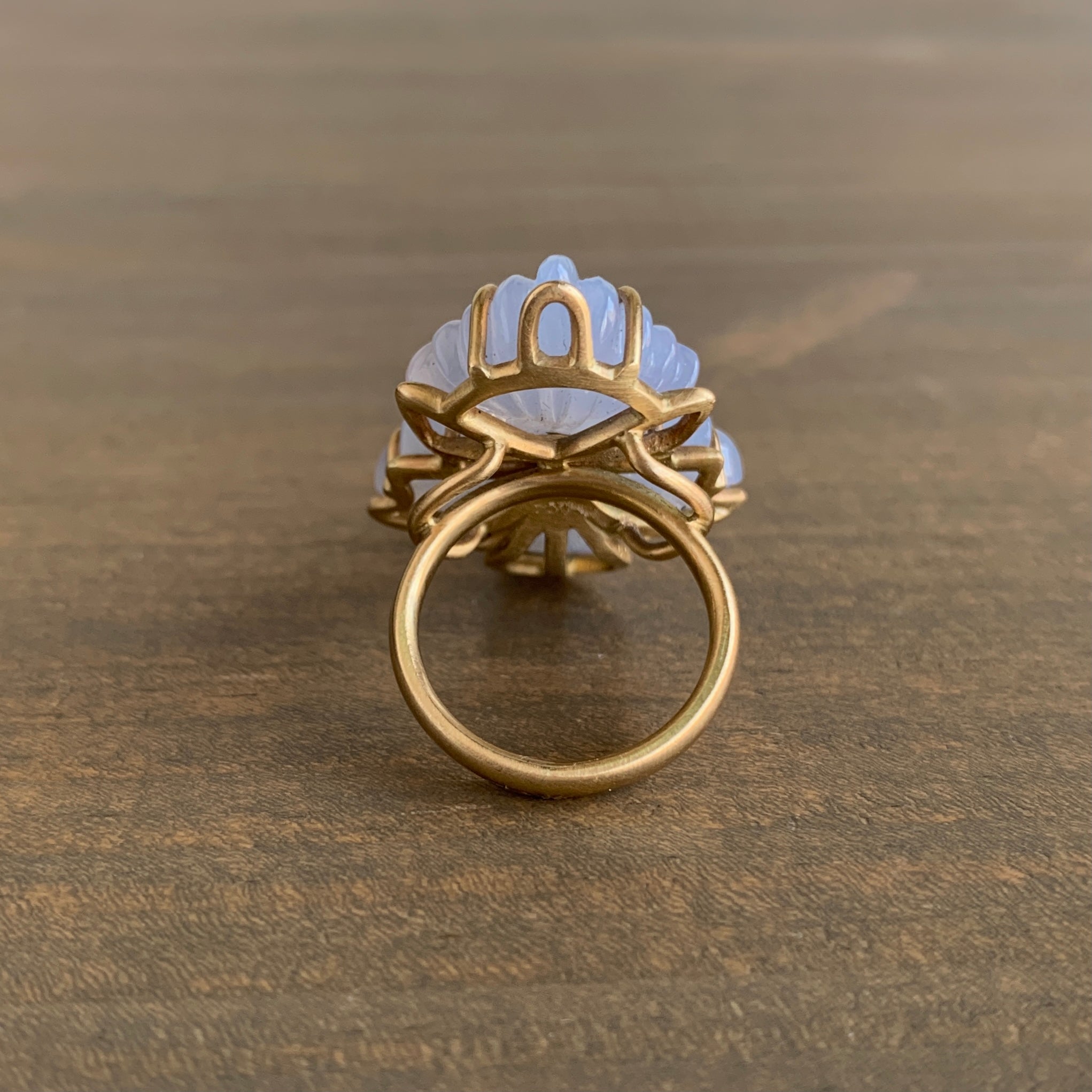 Hannah Blount Briar Rose Chalcedony Vanity Ring