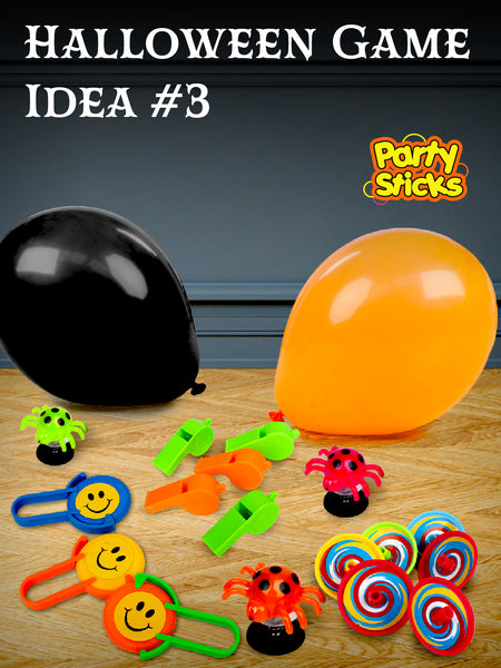 Halloween Party Ideas DIY Games for Halloween or trick or treat candy alternatives, classroom game prizes Halloween piñata fillers and goody bag stuffers 