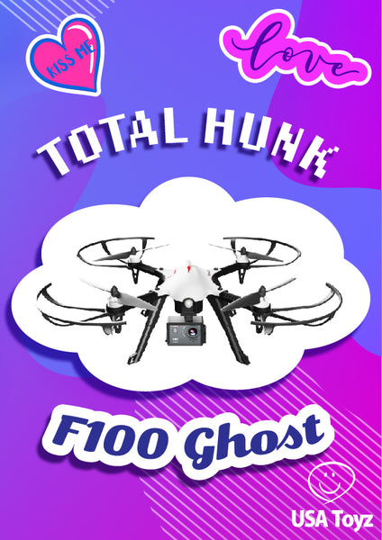 Check out this new F100 Ghost drone by taking a USA Toyz quiz to find out if this drone is the perfect fit. Know more if you or your teen is a match for beginner drones, FPV drones or camera drones.