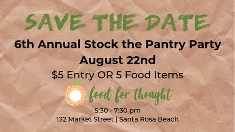 Save the Date: Stock the Pantry Party