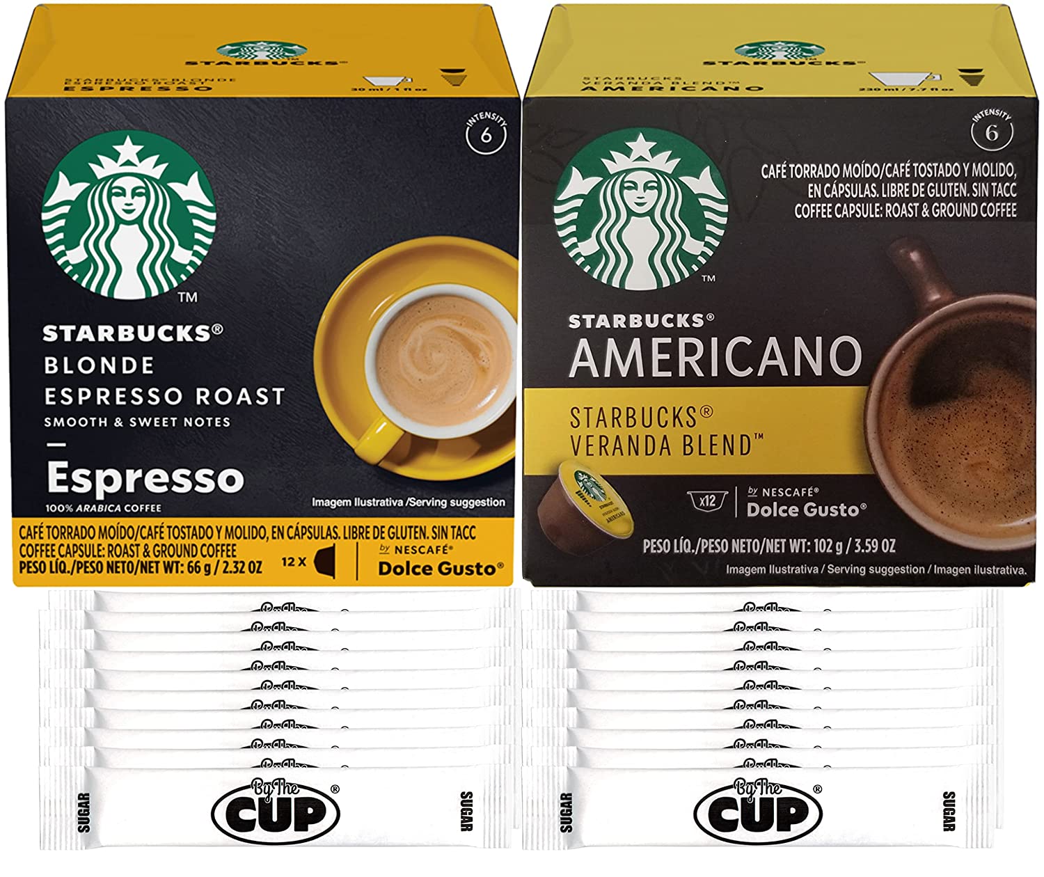 Uitbarsten Kust Om toevlucht te zoeken Starbucks Coffee by Nescafe Dolce Gusto Variety, Blonde Espresso Roast – By  The Cup