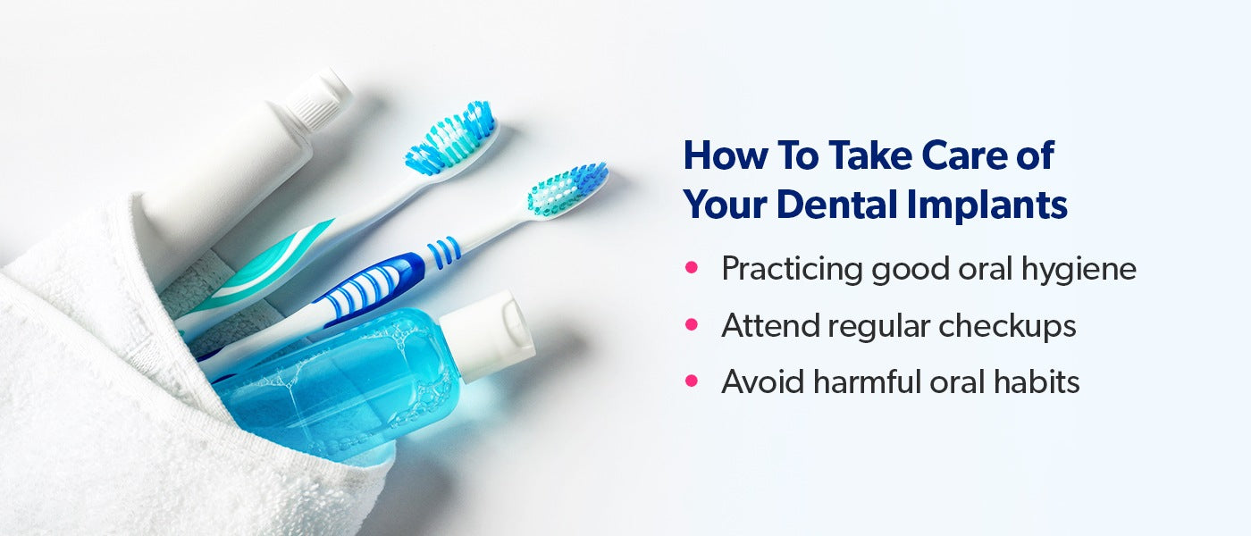 How to Take Care of Your Dental Implants [list]
