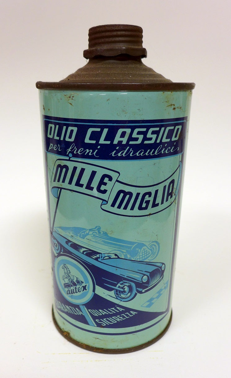 SHELL AUTO - OEL Ancient oil can made of sheet metal - 8 cm x 17 cm x 20  cm, Germany around 1920! - Catawiki