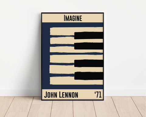 John Lennon print poster