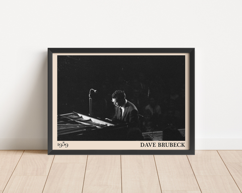 Dave Brubeck 1959 jazz print