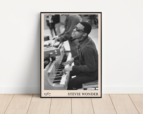 Stevie wonder poster print