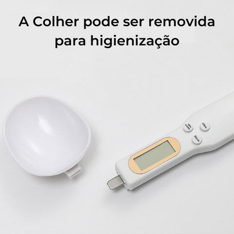 colher removida para limpeza