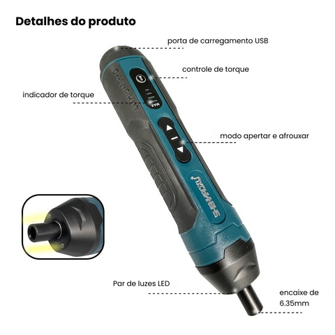 informações de detalhes do produto