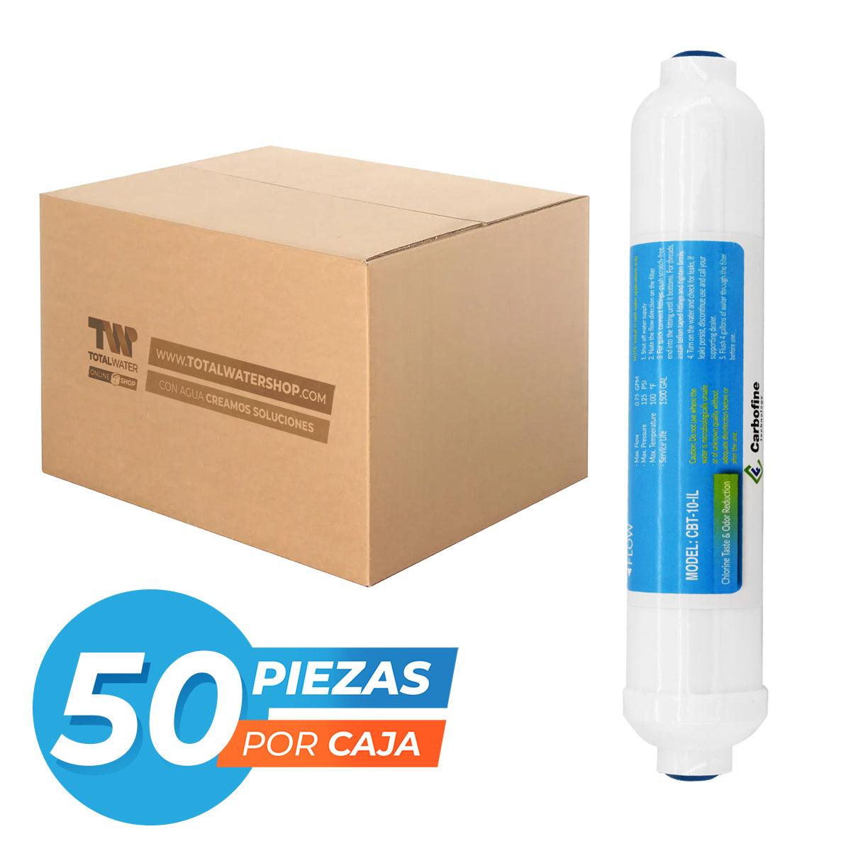 HACH 5B medidor de dureza del agua total Kit - Carbotecnia