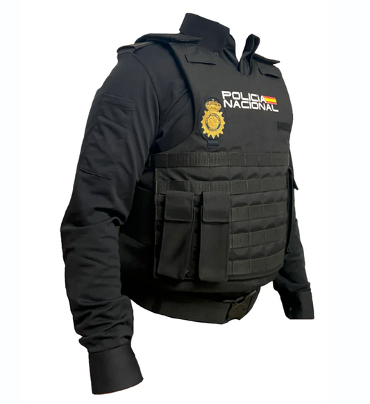 Chaleco Antibalas Cordura Carrier Nivel II + Anticuchillo I + Antipunz –  SafeGuard Clothing ES