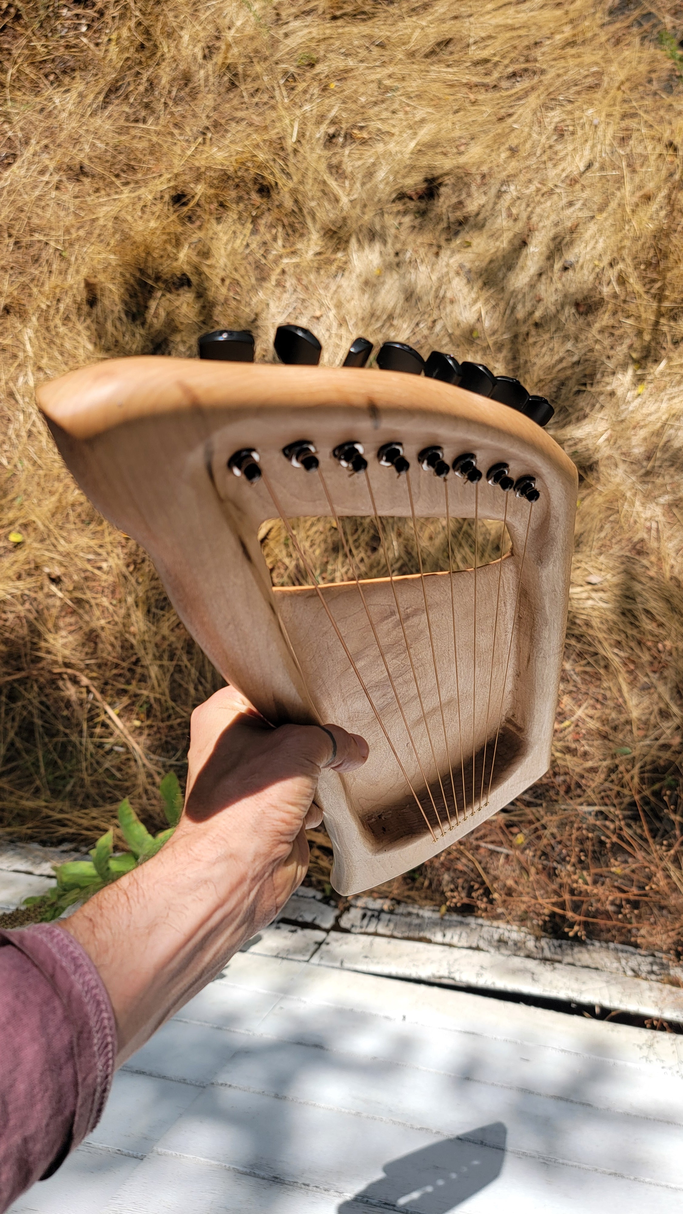 Travel Harp, Maple 8-String