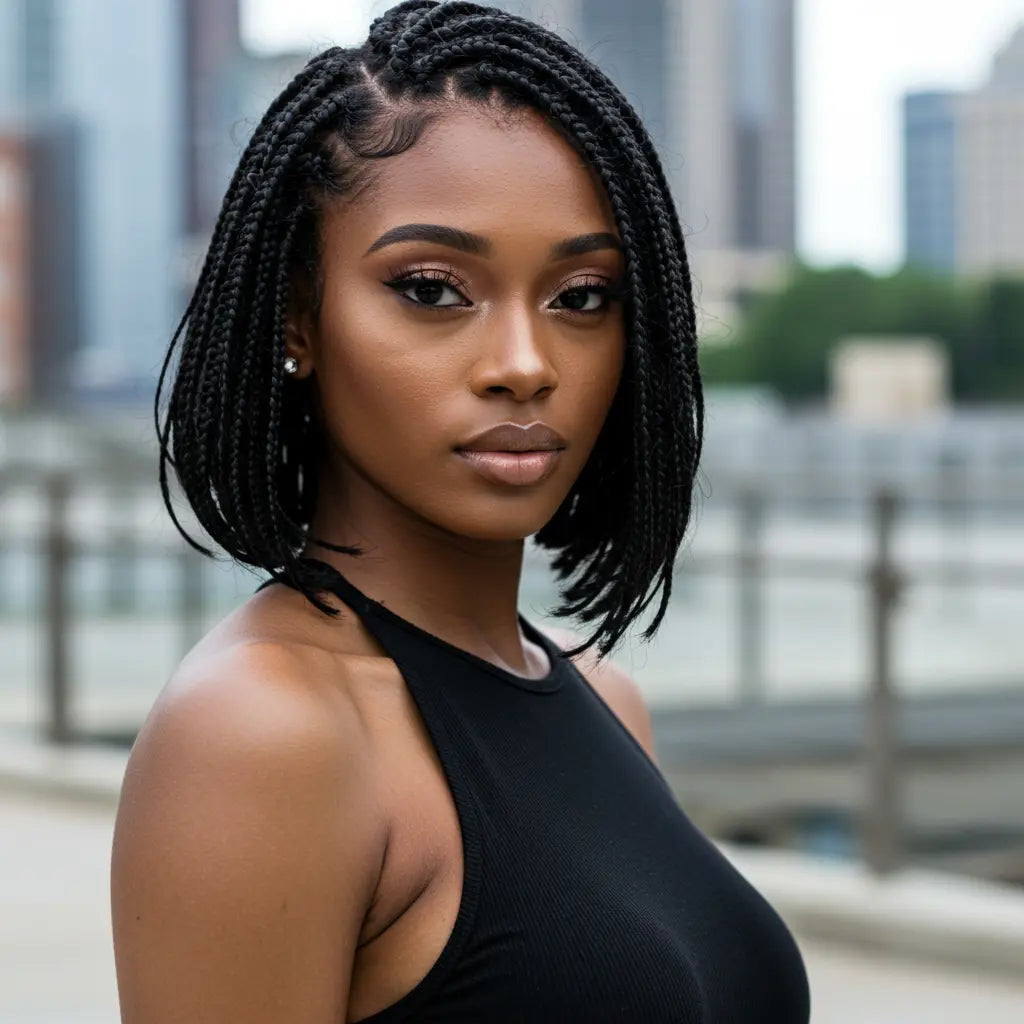 Box Braid Bob