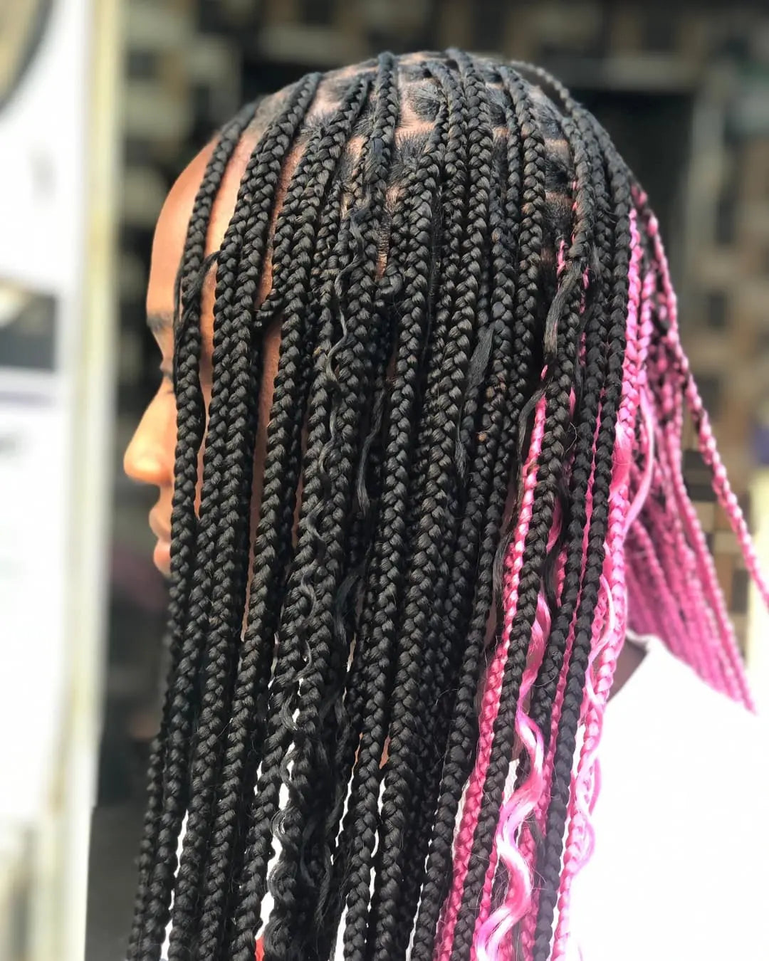 Peekaboo Box Braids