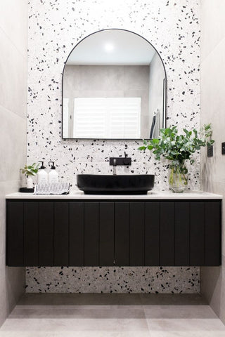 bathroom wall terrazzo tile