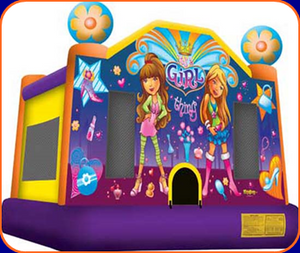 Its A Girl Thing Large Bounce House Cusebouncehouses