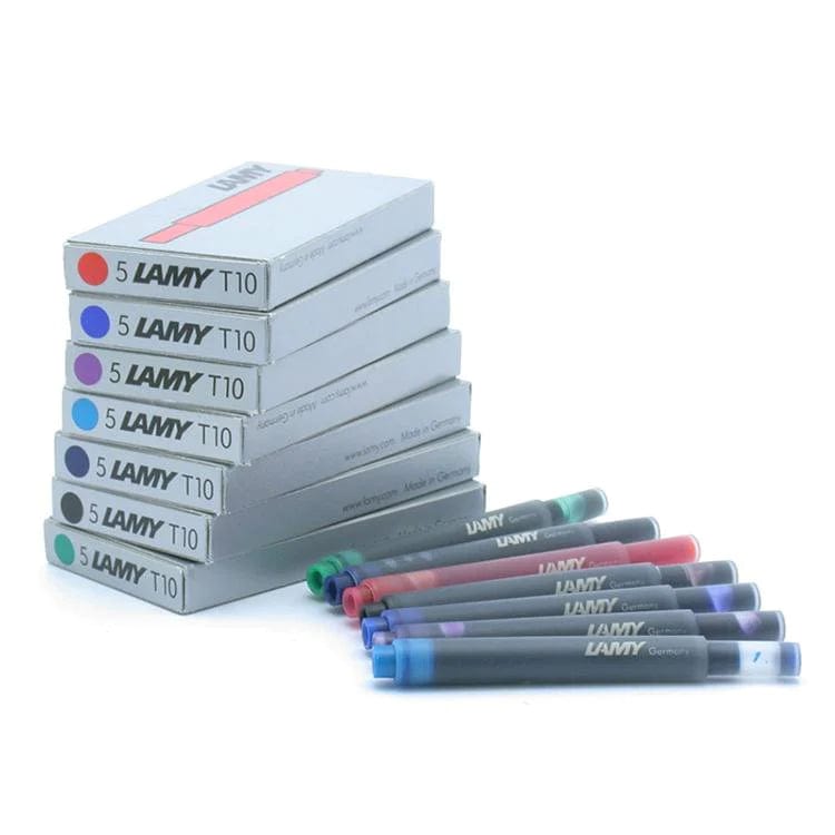 Set de 5 cartouches longues d'encre Lamy Bleu effaçable - Stylo Plume à la  Fnac