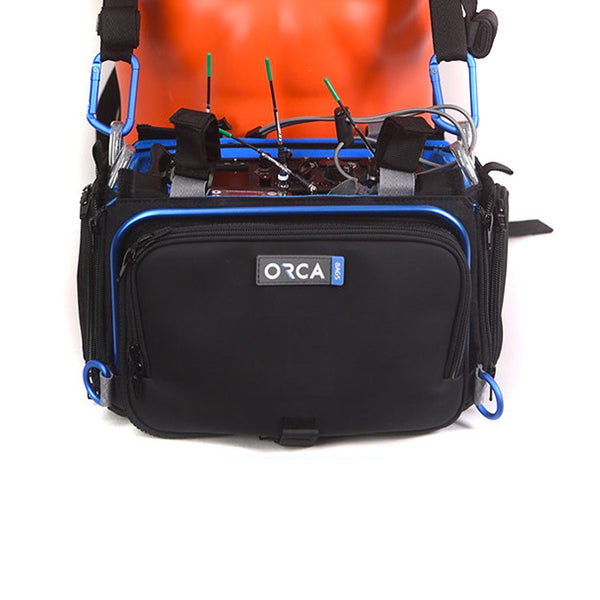 Orca Pouch with Belt Clip & Transparent Front for Zaxcom TRX-LA Series Transmitter Case Soft Cases & Bags OR-311