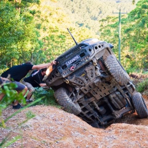 Morbid Trail 4x4 car flip