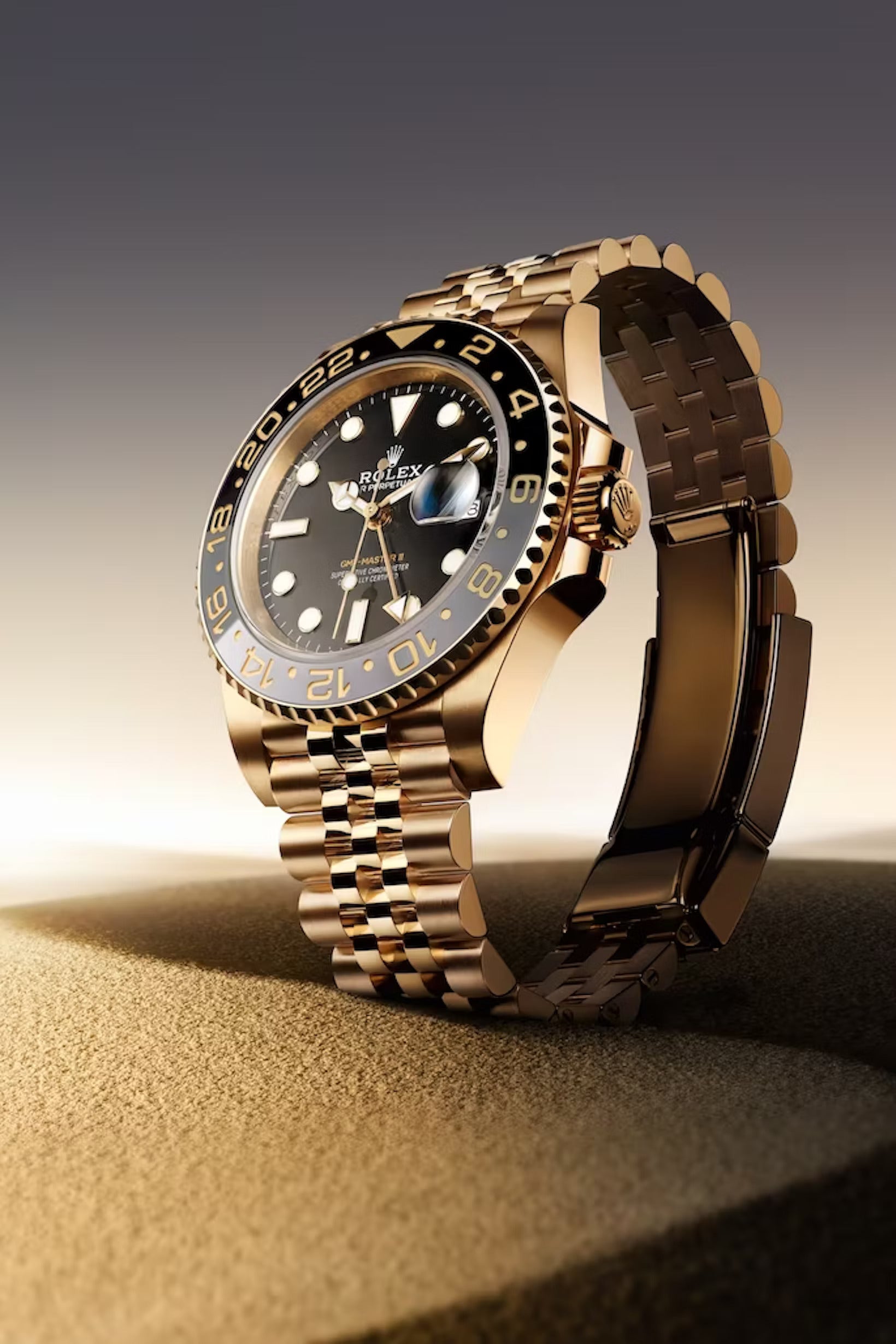 Yellow Gold GMT-Master II