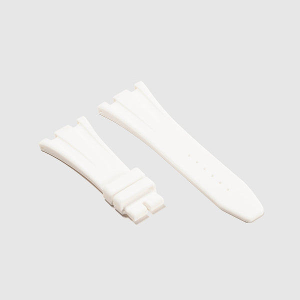 RUBBER STRAP FOR HUBLOT BIG BANG 44MM - ARCTIC WHITE – Horus Straps