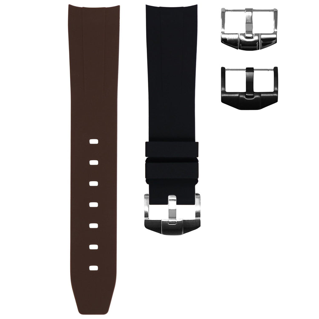 rolex root beer rubber strap