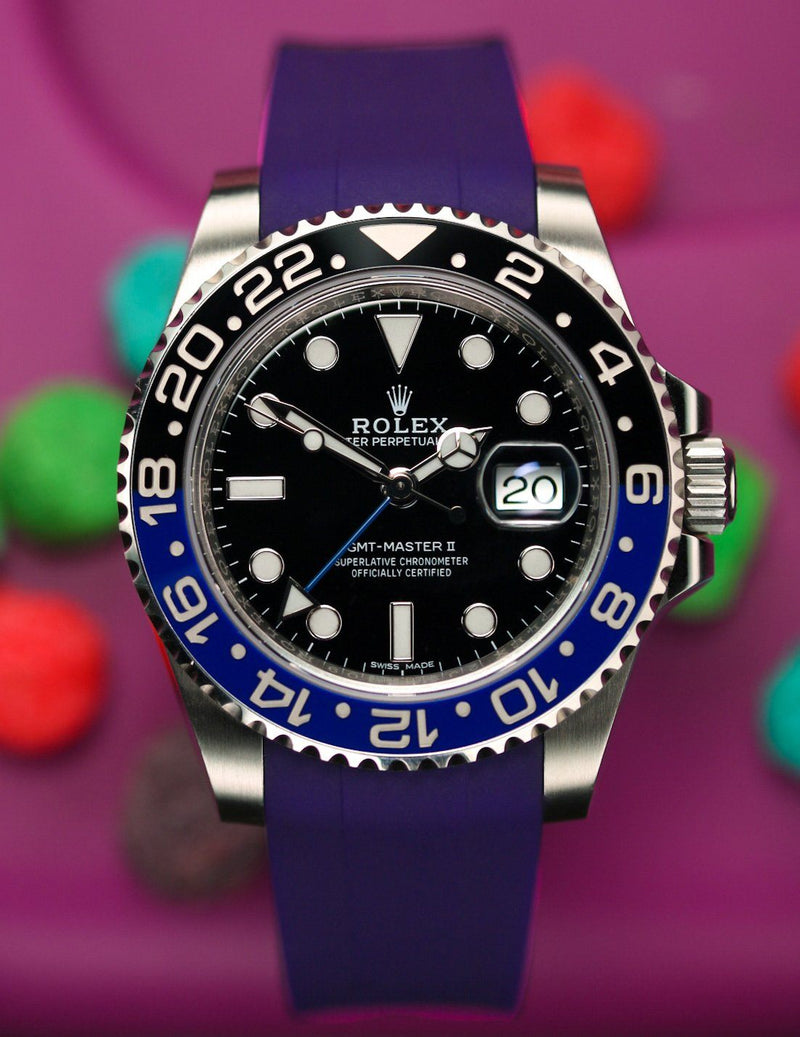 purple rolex gmt