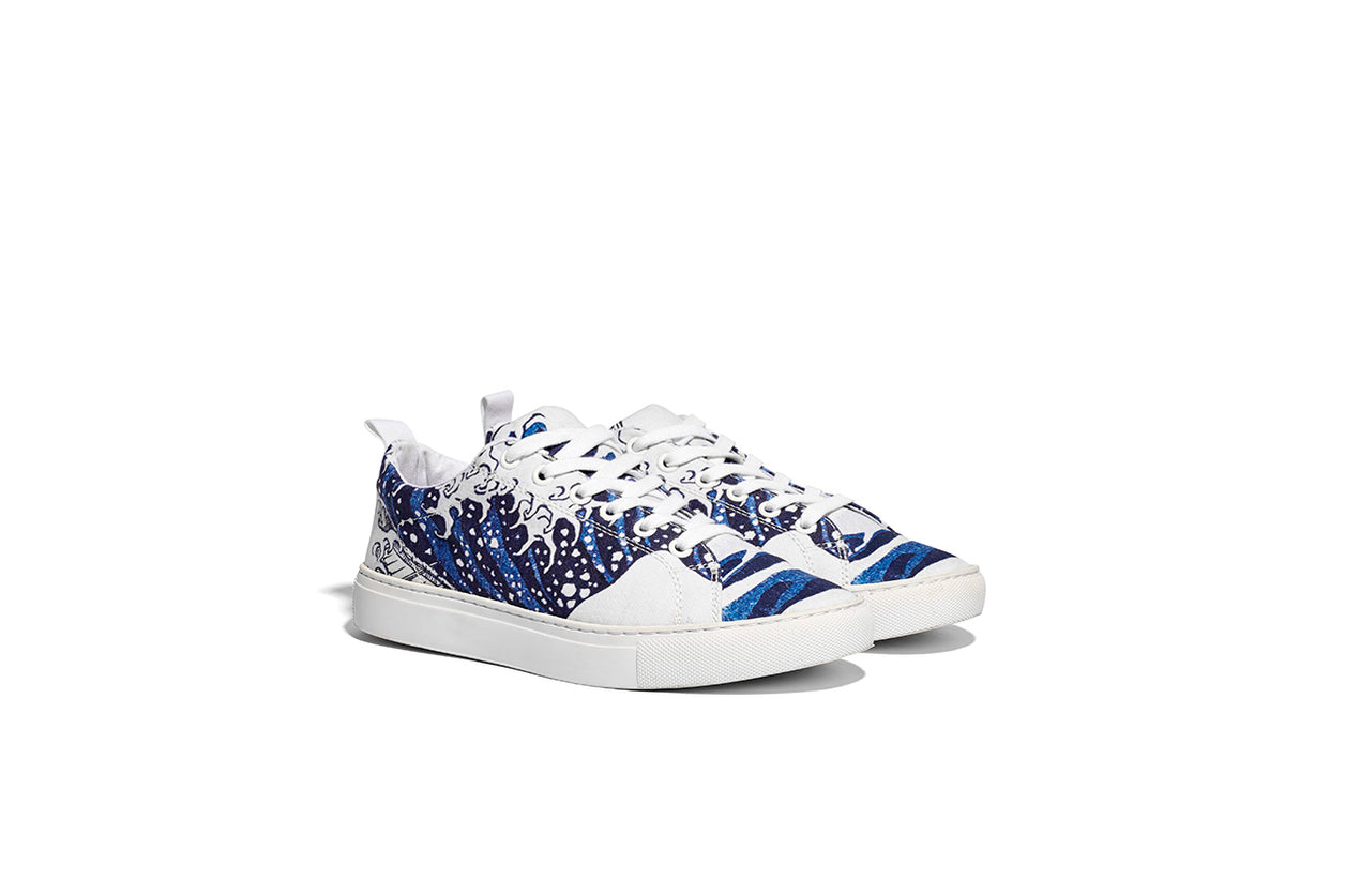 Mens Sneakers Hokusai Great Wave – NGV 