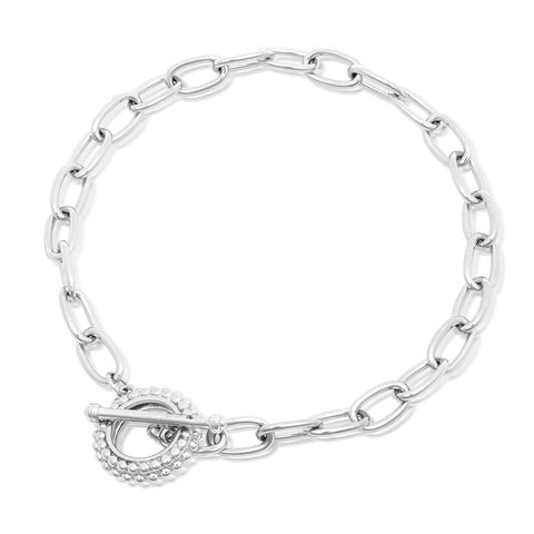 Achara T Bar and Ring Chain Bracelet