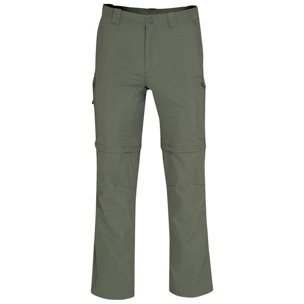 pika mens ortler convertible trousers khaki