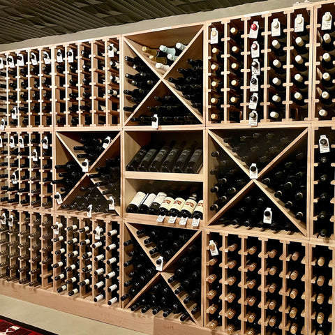 classic wine rack wine collection