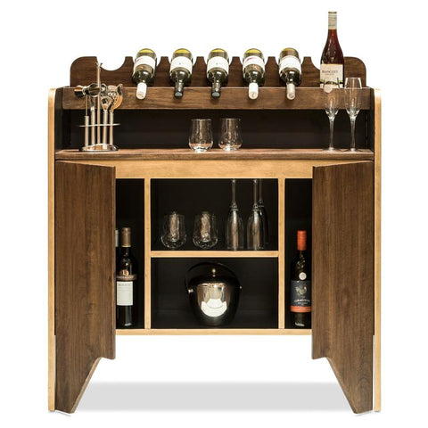 Milano Wine Cabinet with Bottle Holders
