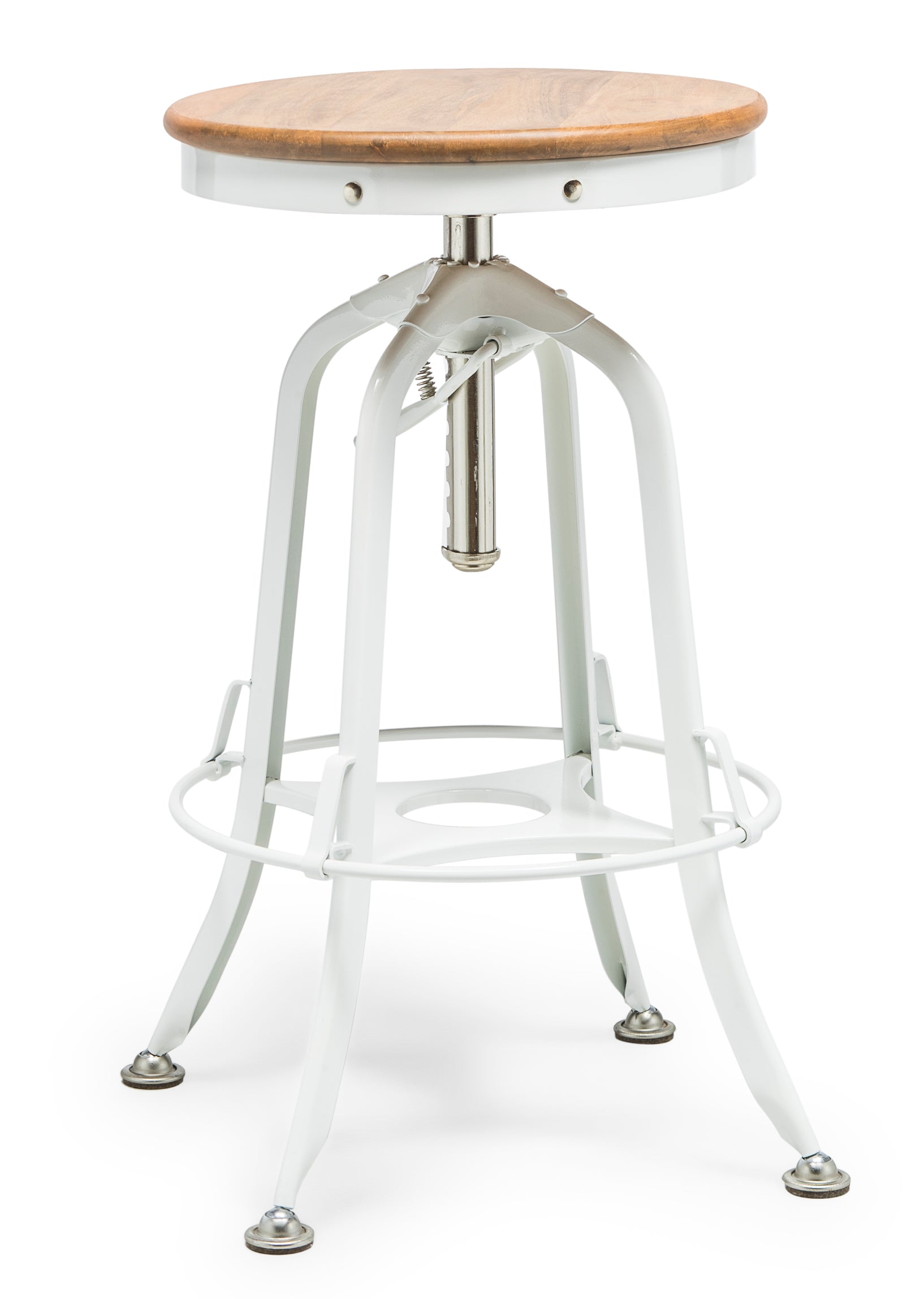 swivel barstool wood