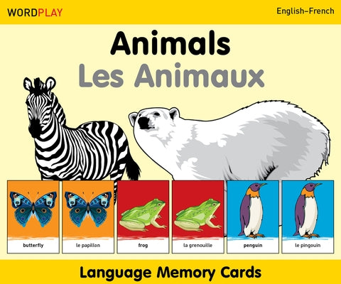 Wordplay Language Memory Cards-Animals (English-French)