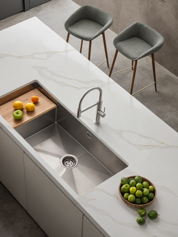 Flare Citrine - 3cm Quartz Countertop