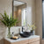 Emrys - Multiple Size Black Rectangular Framed Wall Mirrors