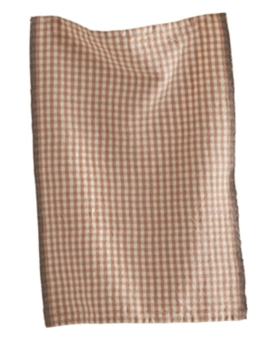 BLUSH  LN & CTN CHECK TOWEL